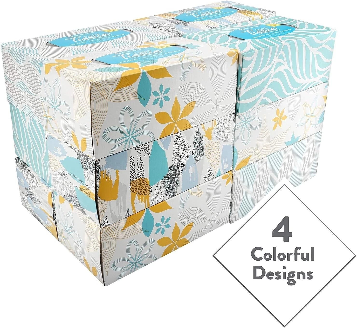 Member's Mark Facial Tissue 2-Ply Flat Boxes Unscented 160 tissues/box, 12 boxes | eBay