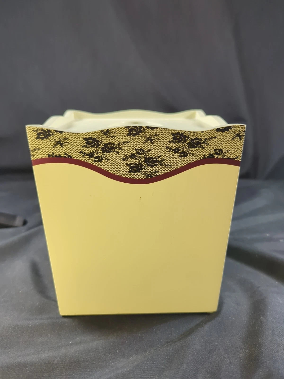 Flirty Tissue Box Cover Decorative Lace Tight Bow Beaded Stunning Belle Design | eBay