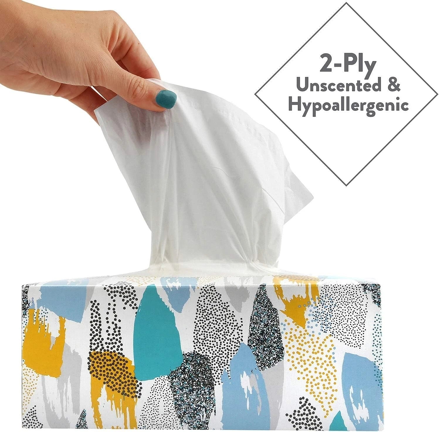 Member's Mark Facial Tissue 2-Ply Flat Boxes Unscented 160 tissues/box, 12 boxes | eBay