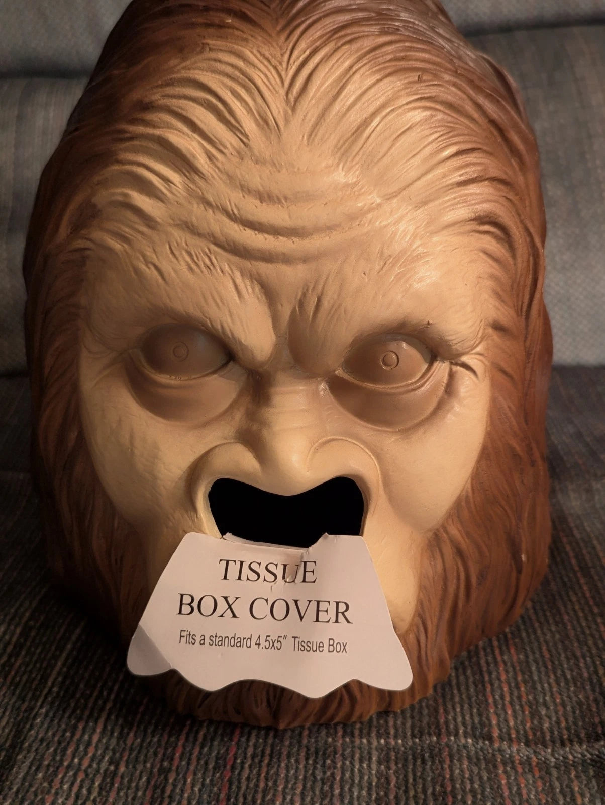 Bigfoot Tissue Box Cover | eBay