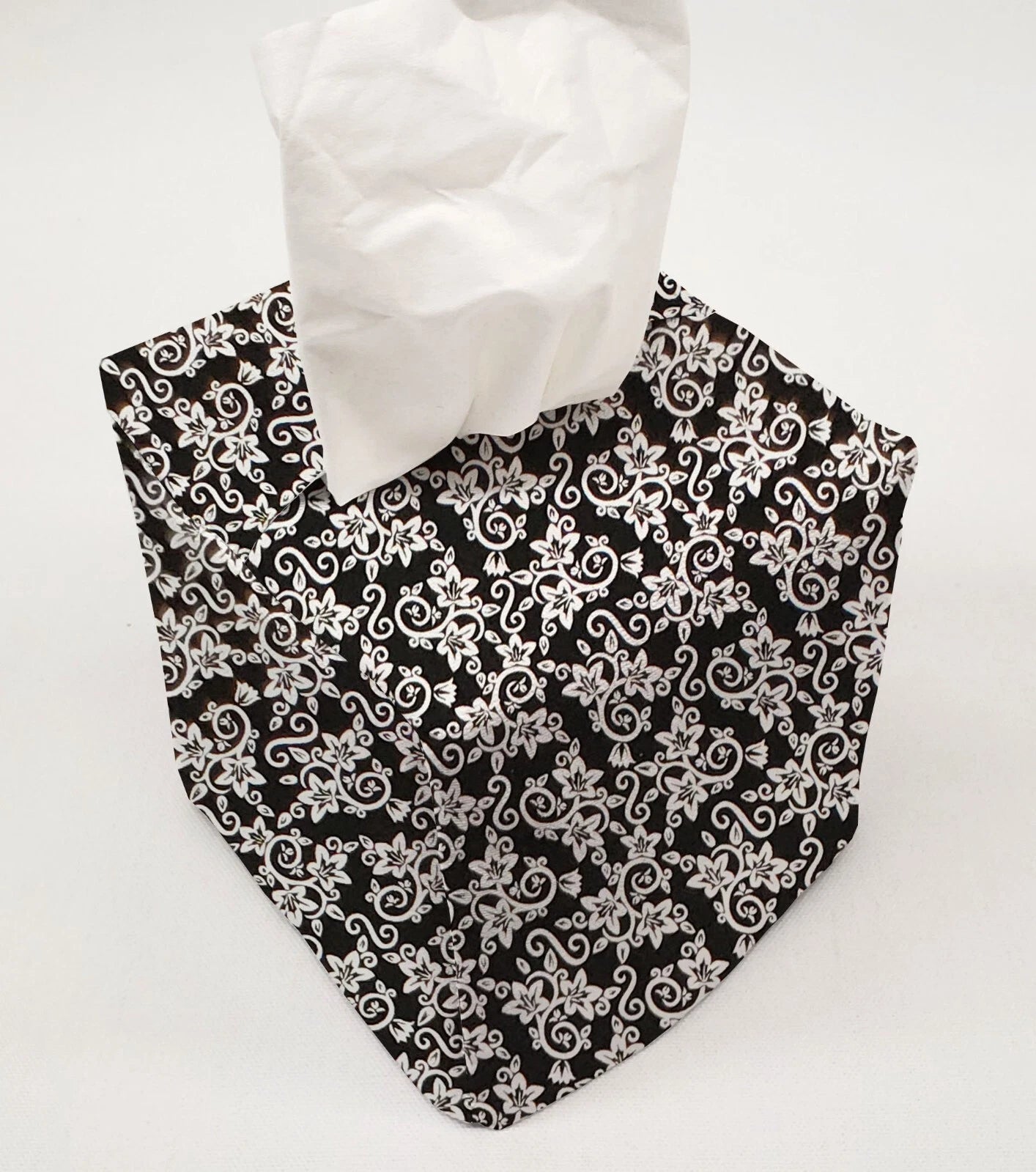 Floral Damask Tissue Box Cover (4 Colors Available) | eBay