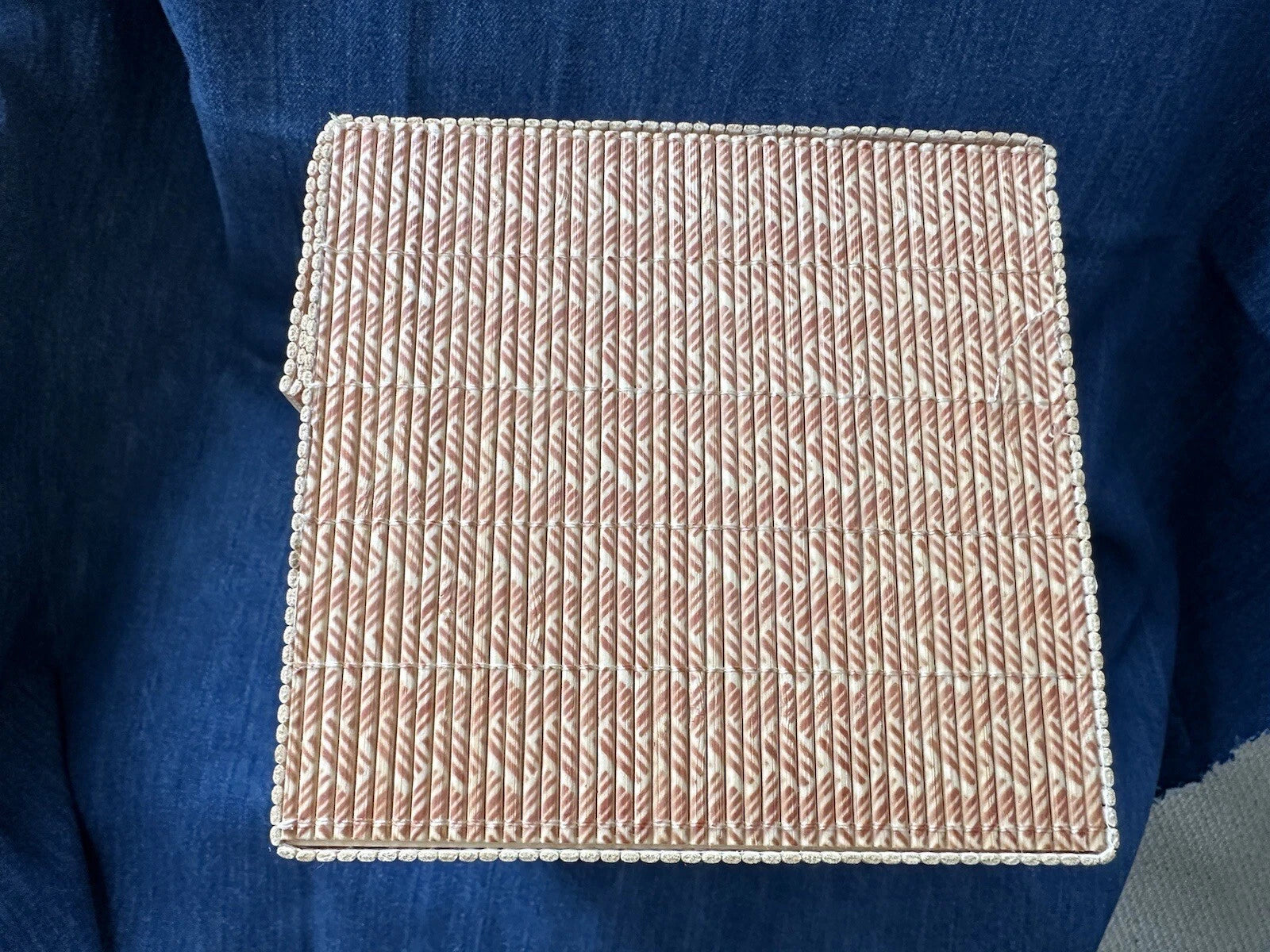 Bamboo Cane LARGE TISSUE BOX HOLDER / Cover Rectangular Or Ballot Box?! | eBay