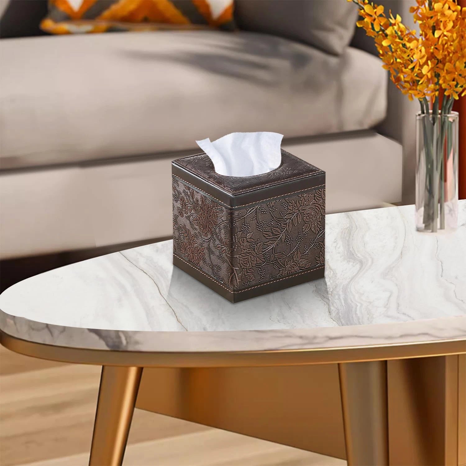 Tissue Box Cover Squareupgrade 99% Compatible Large Sizecube Tissue Box Holder | eBay