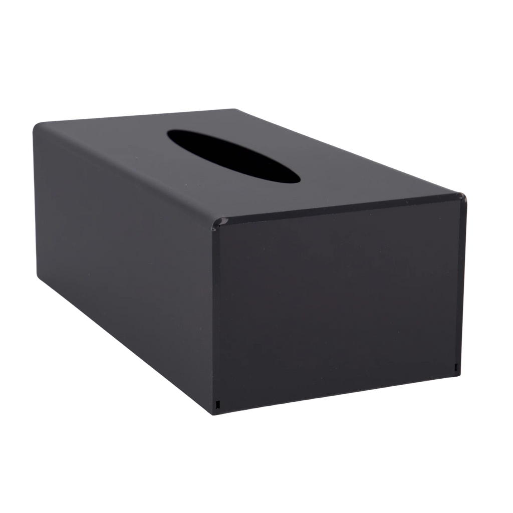 Alva Matt Black Rectangle Tissue Box Cover | Bnb Supplies | eBay