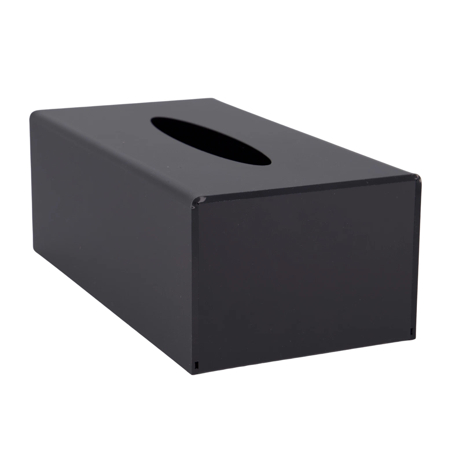 Alva Matt Black Rectangle Tissue Box Cover | Bnb Supplies | eBay