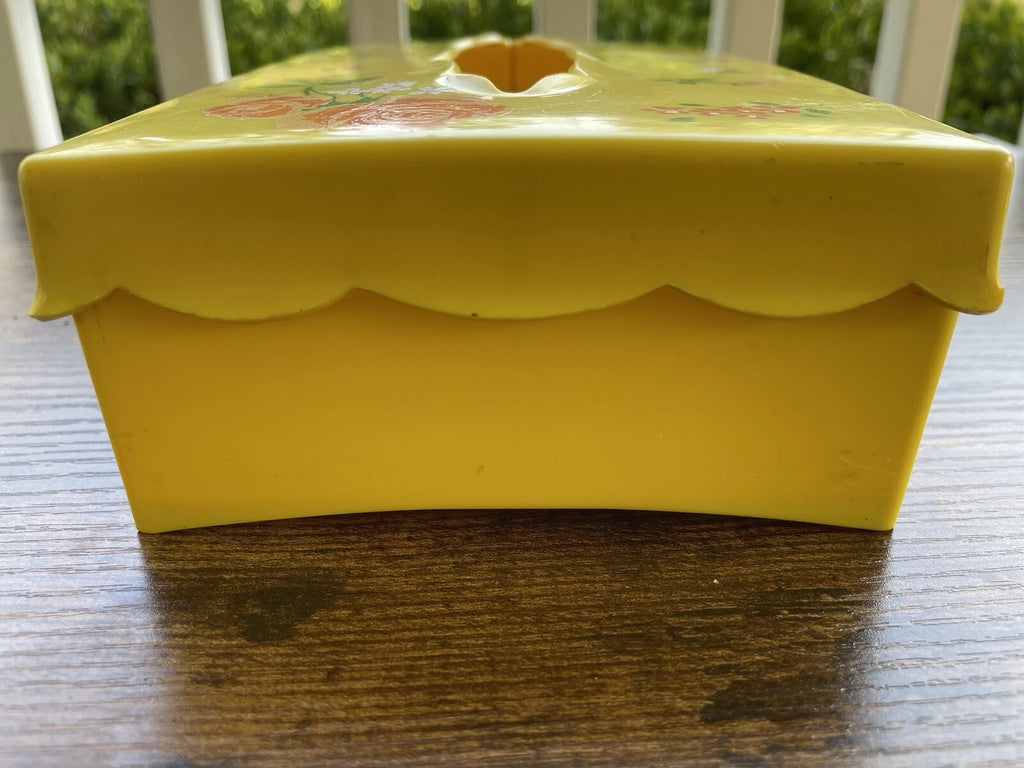 Vintage Wolff Products Acrylic Plastic MCM Tissue Box Holder Hinged | eBay