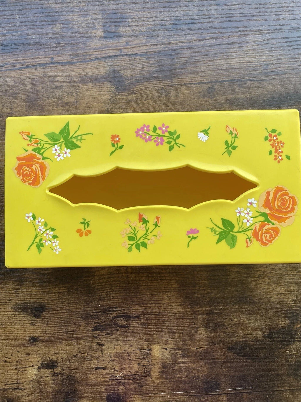 Vintage Wolff Products Acrylic Plastic MCM Tissue Box Holder Hinged | eBay