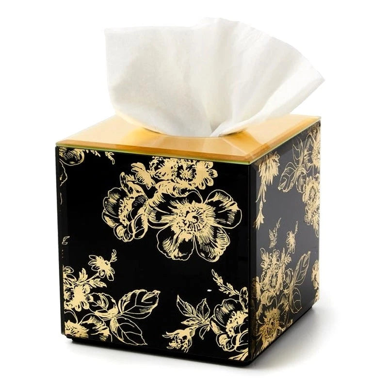Brand New Mackenzie-Childs Twilight Toile Boutique Tissue Box Cover | eBay