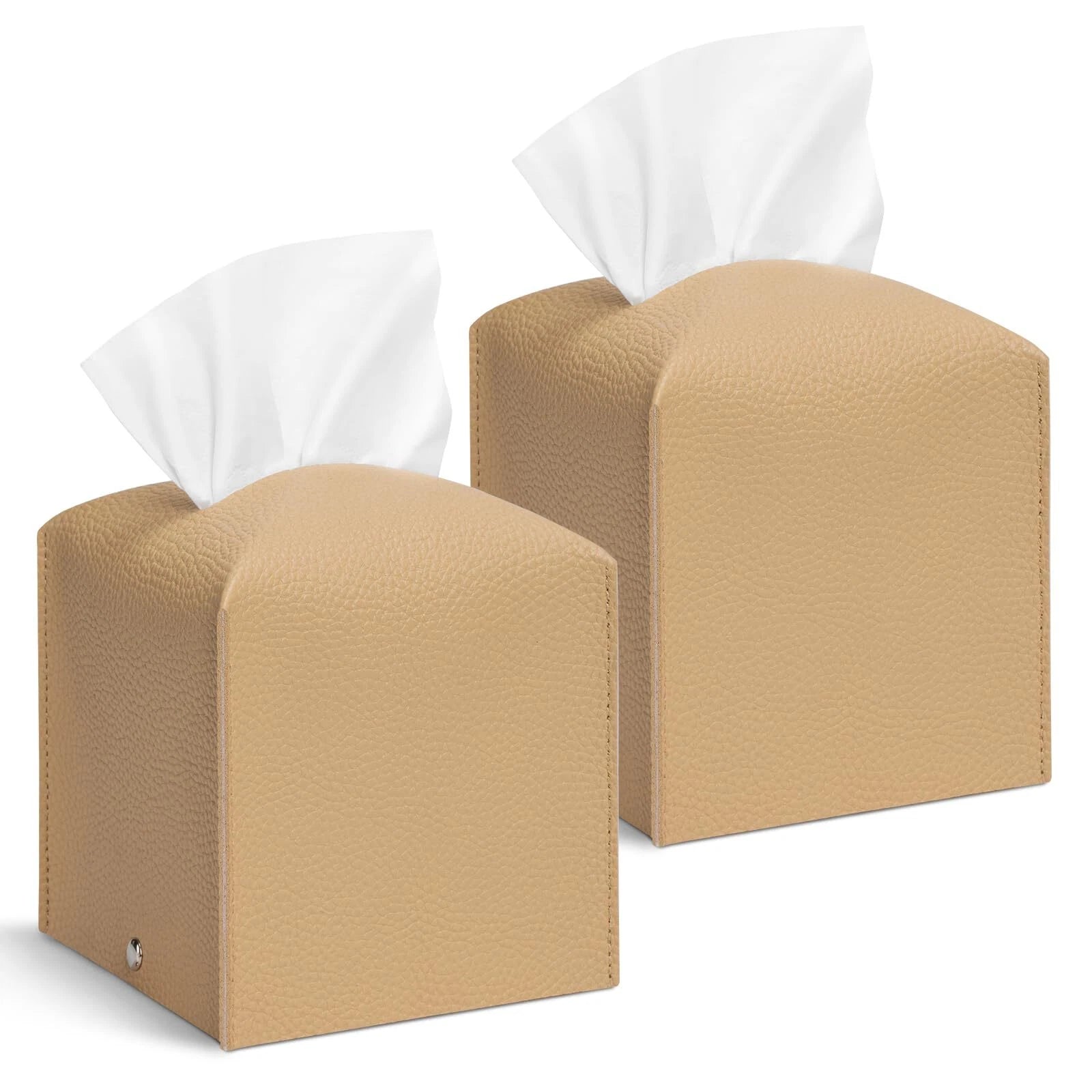 Leather Cube Tissue Box Holder for Bathroom Toilet Countertop Night Stands | eBay