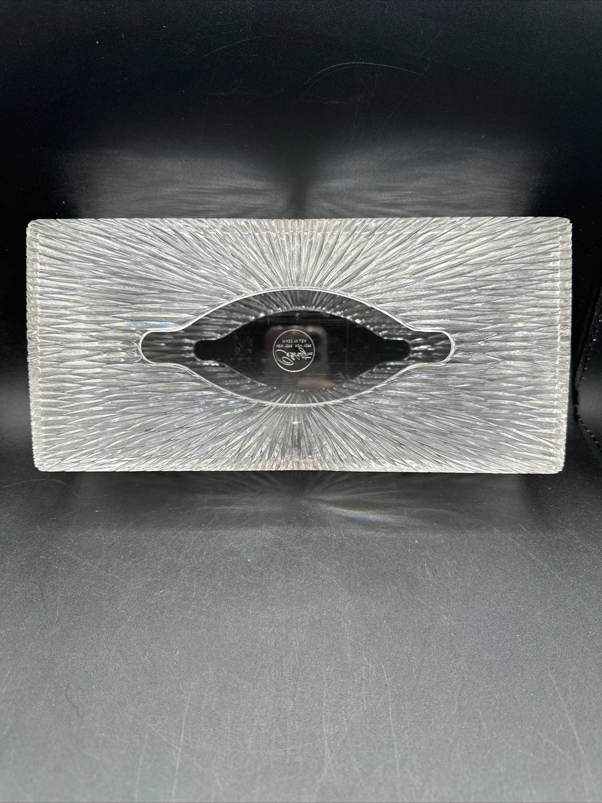 Vtg Tissue Box MCM Lucite Plastic Starburst Celebrity New York Mid Century | eBay