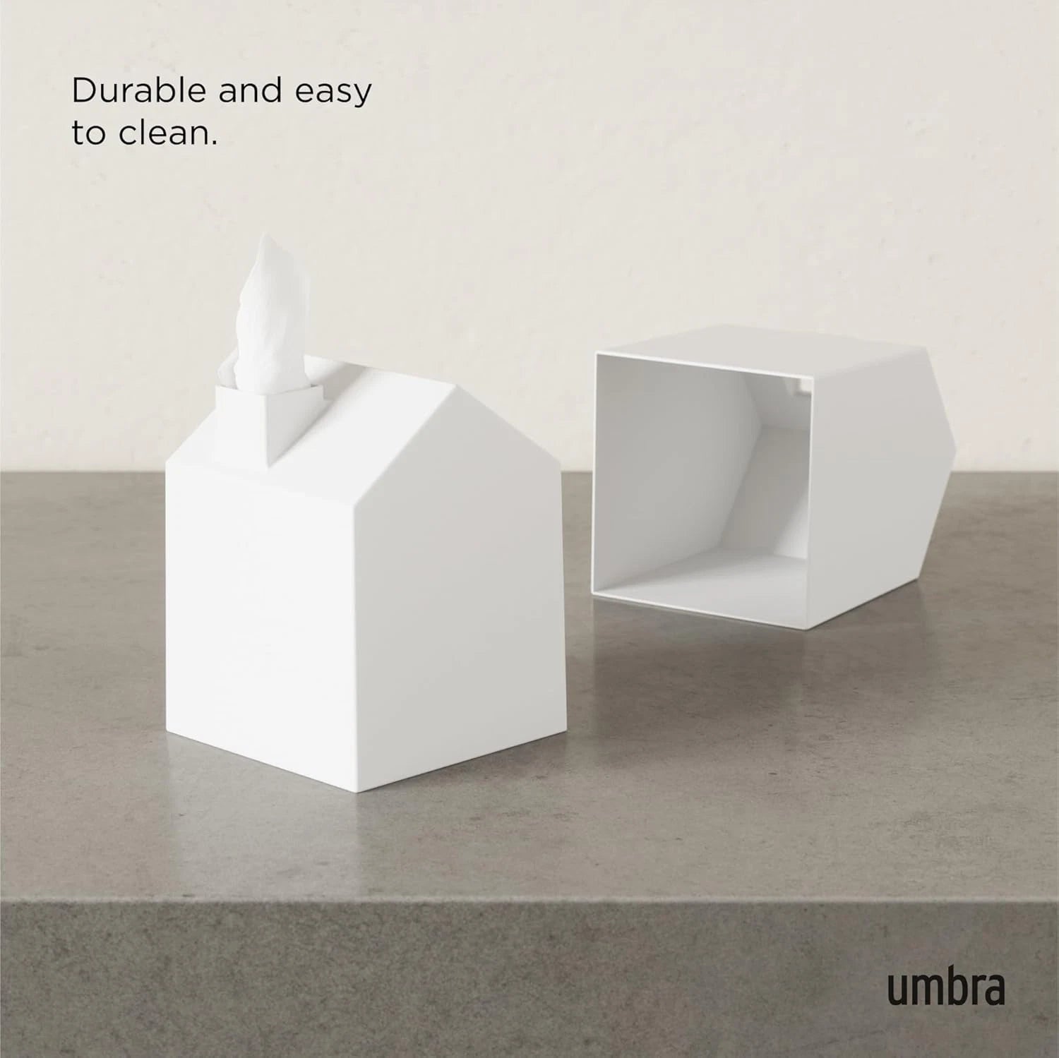Umbra Casa Tissue Box Cover - Adorable House Shaped Square Tissue Box Holder for | eBay
