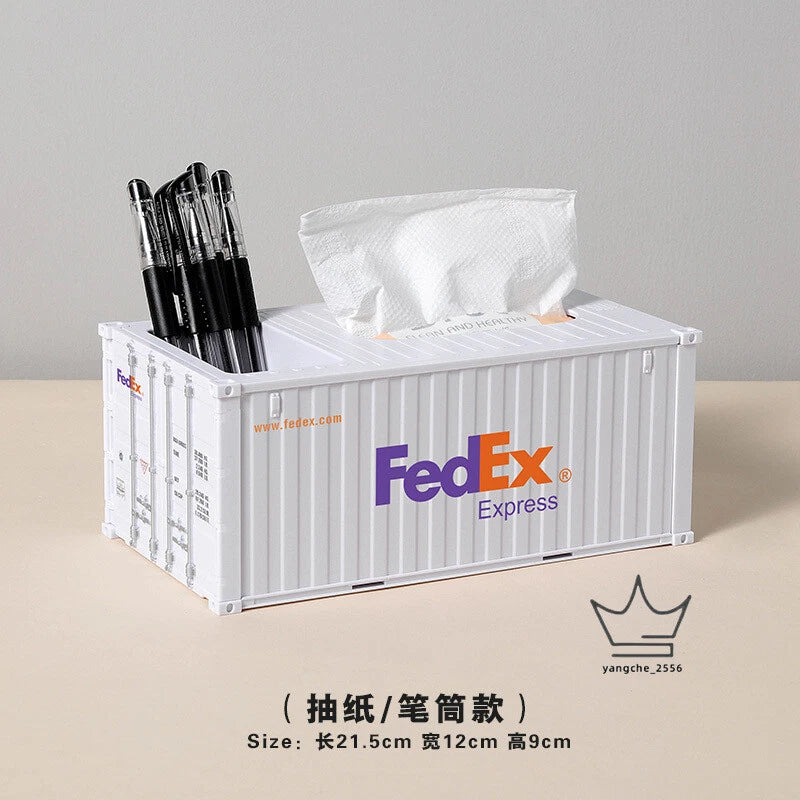 1:28 Industrial Shipping Container Tissue Box Napkin Paper Container Kitchen NEW | eBay
