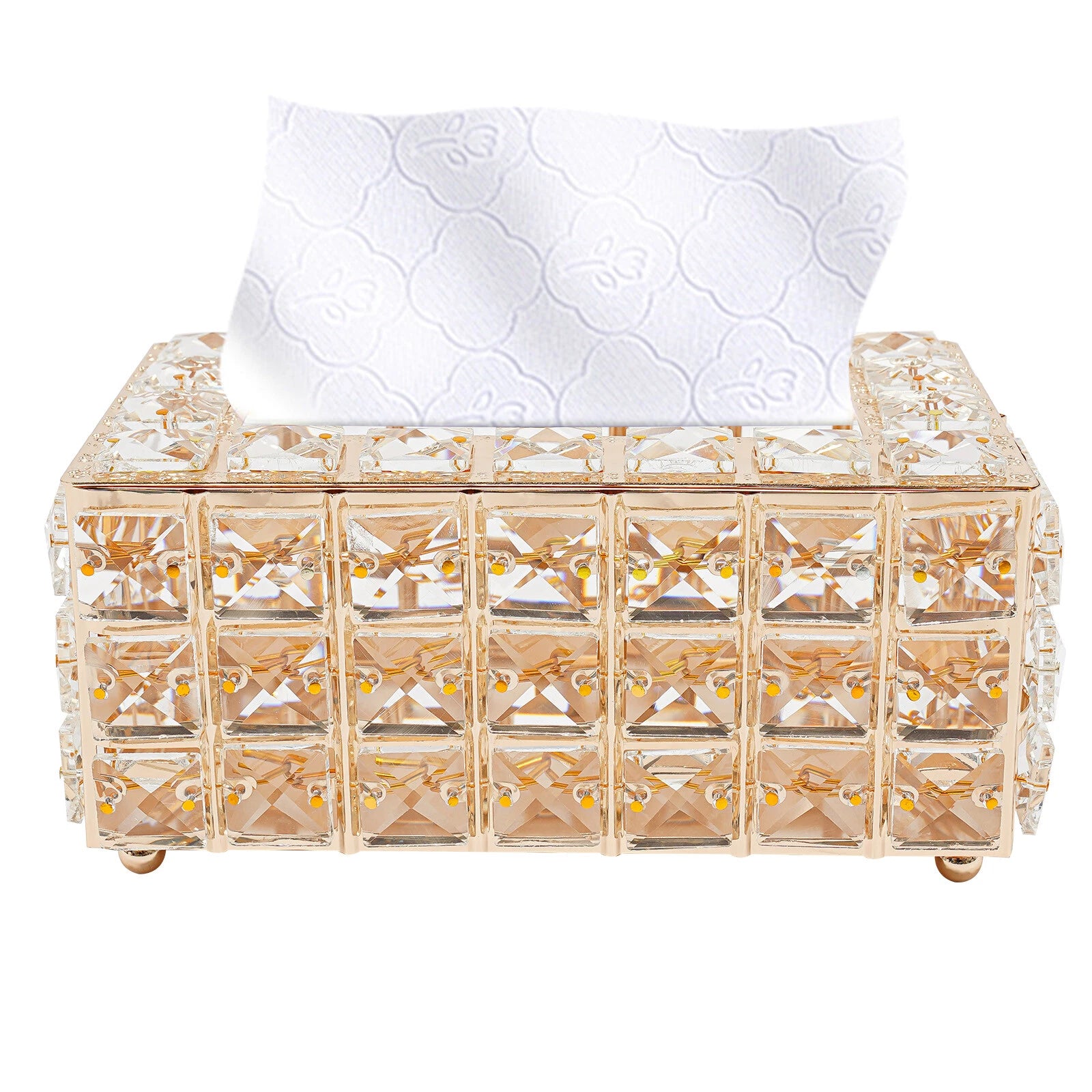 Facial Tissue Box Cover Paper Storage Holder Napkin Dispenser Organizer | eBay