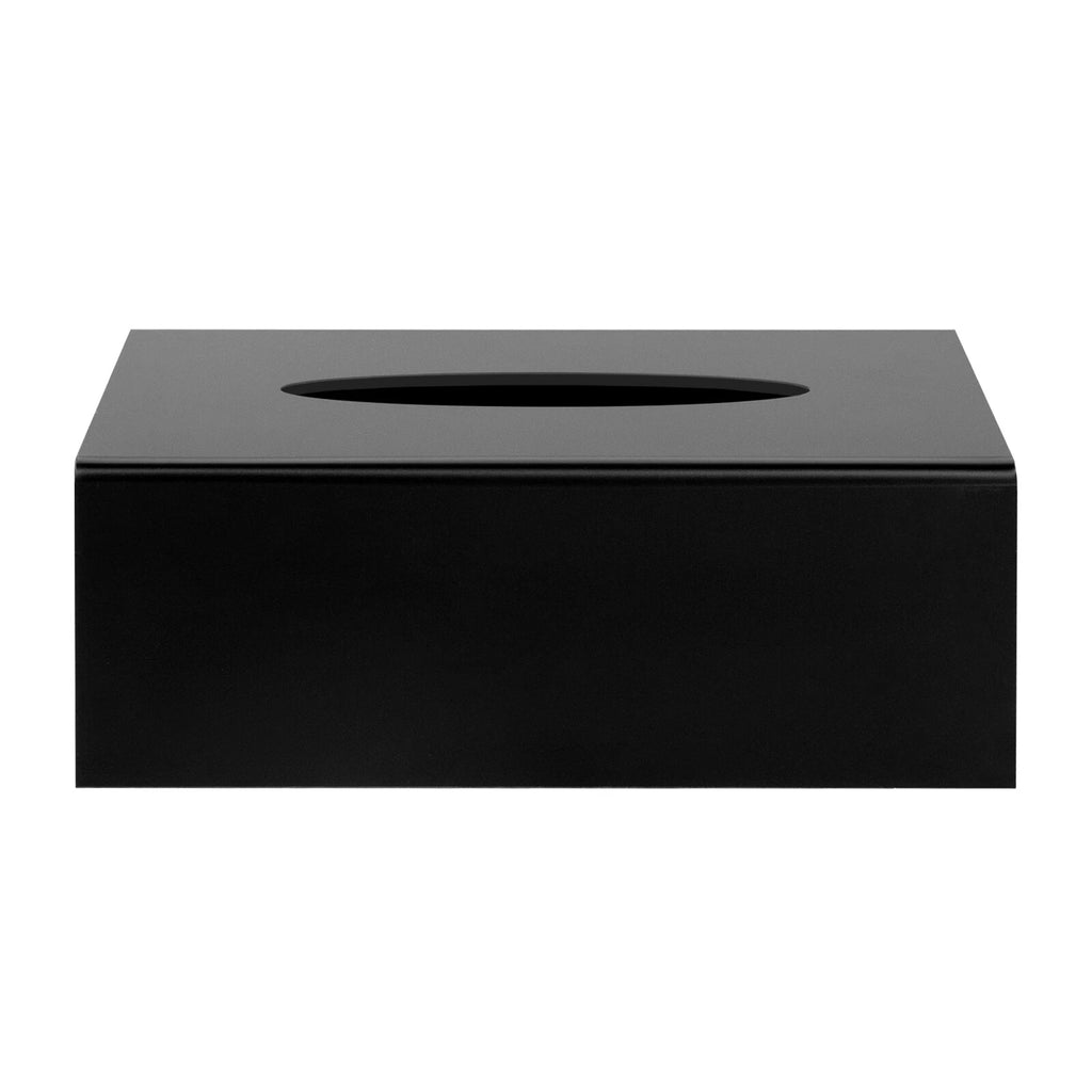 Alva Matt Black Rectangle Tissue Box Cover | Bnb Supplies | eBay