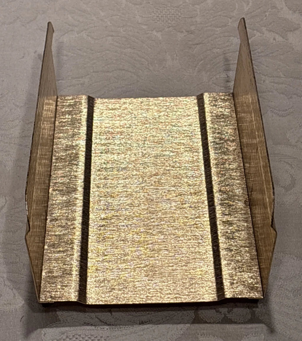 Vintage Footed Gold Tone Metal Seashells Napkin Guest Towel Tissue Holder | eBay