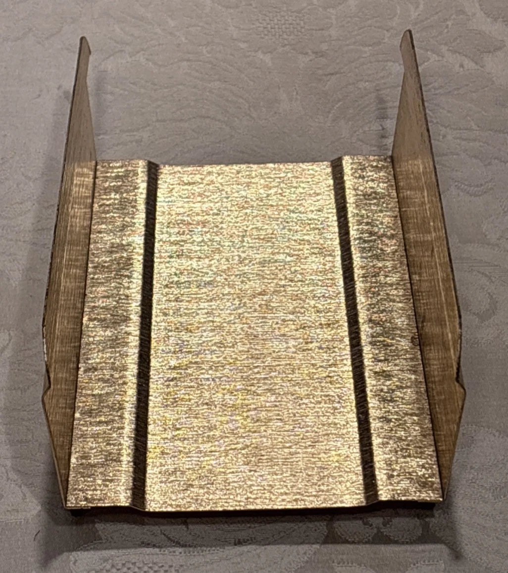 Vintage Footed Gold Tone Metal Seashells Napkin Guest Towel Tissue Holder | eBay