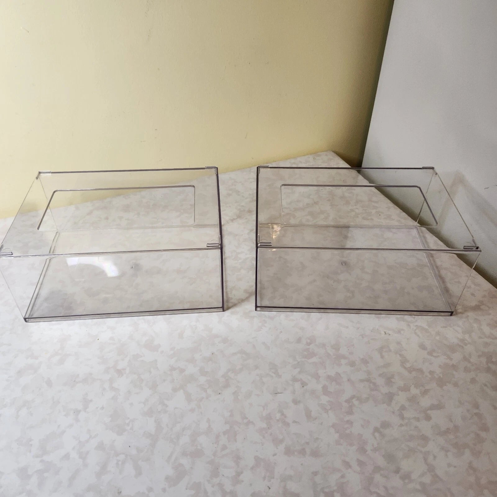 2 Tissue - Kleenex Box Cover Holder Rectangular, Clear F7 | eBay