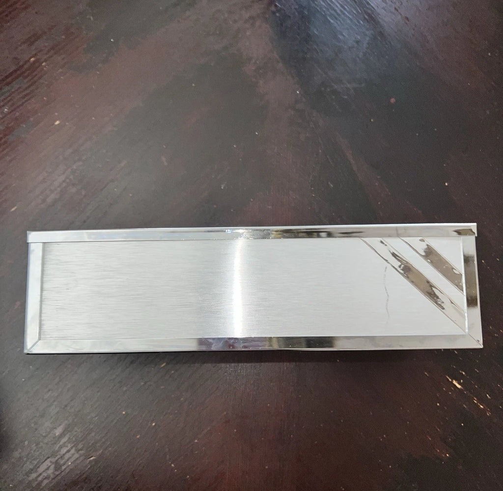 Vintage Chrome Tissue Box Paper Holder Retro Recessed Bathroom Lid Cover | eBay