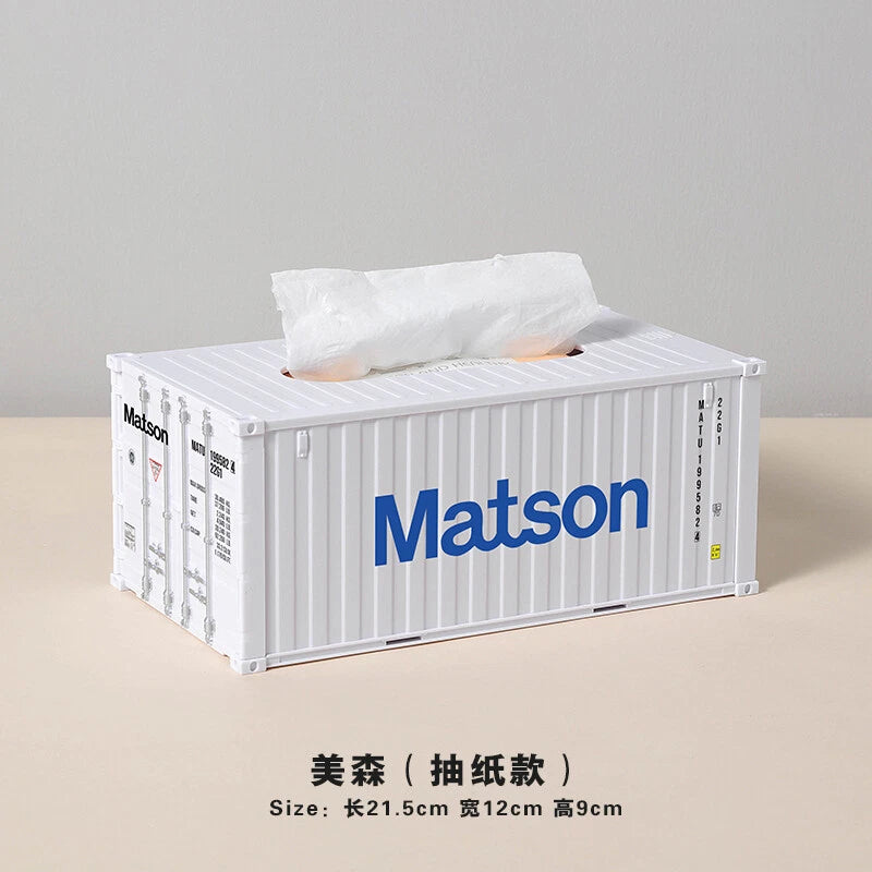 1:28 Industrial Shipping Container Tissue Box Napkin Paper Container Kitchen NEW | eBay