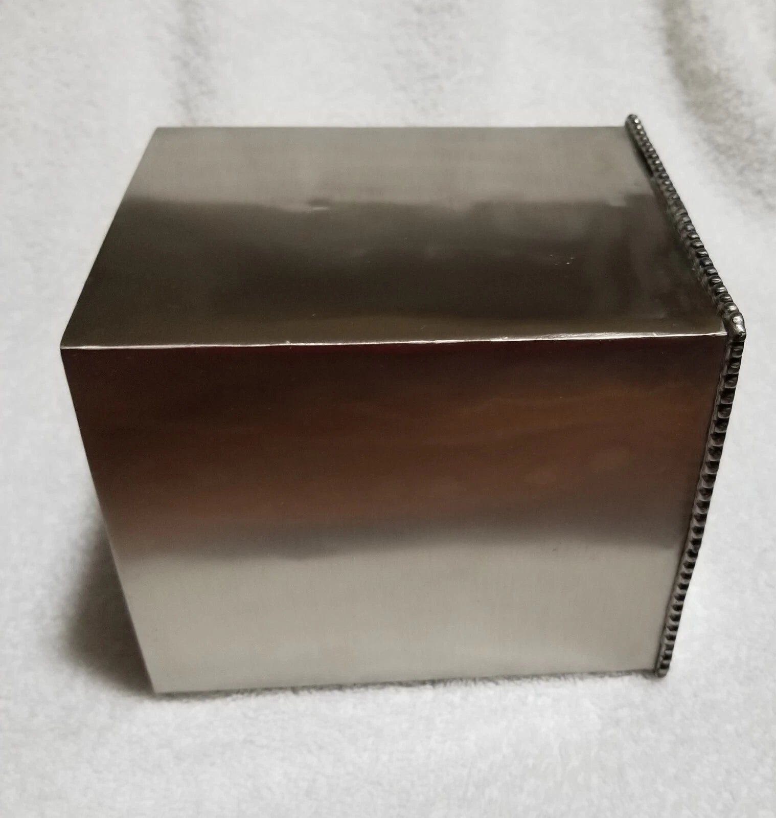 Vtg Pewter Color Metal Tissue Box Cover by Target--Appears to be Stainless | eBay