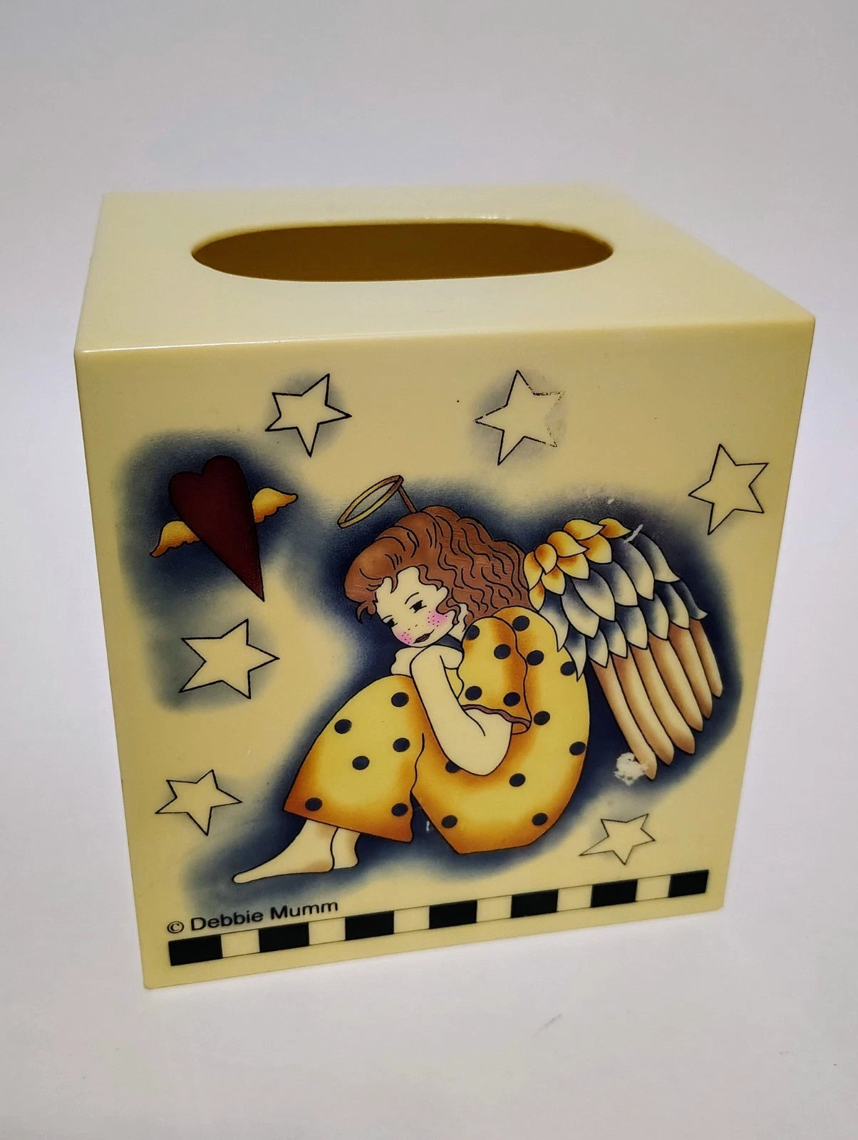 Vintage Debbie Mumm Angel Tissue Box Holder | eBay
