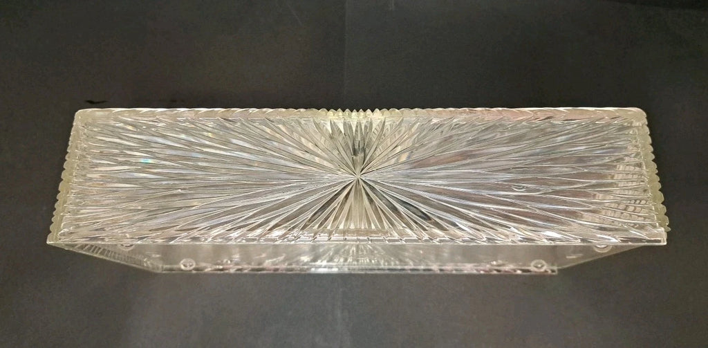 Vintage 1960s Celebrity Tissue Box Holder Starburst Acrylic Lucite Plastic | eBay