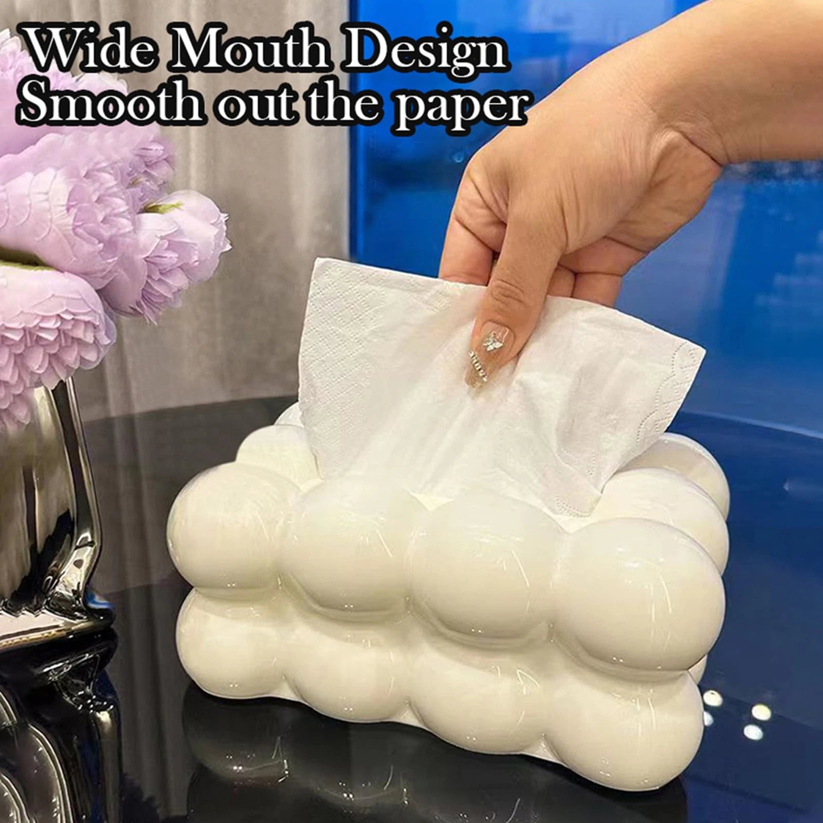 Home Tabletop Tissue Box Facial Paper Organizer Storage Dispenser Decorative New | eBay
