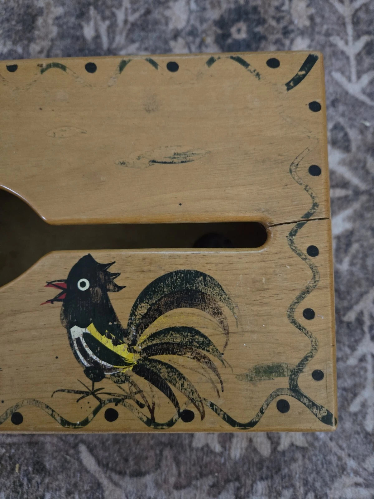 Vintage Woodpecker Woodware Tissue Box ,set Or Hang !! Japan | eBay