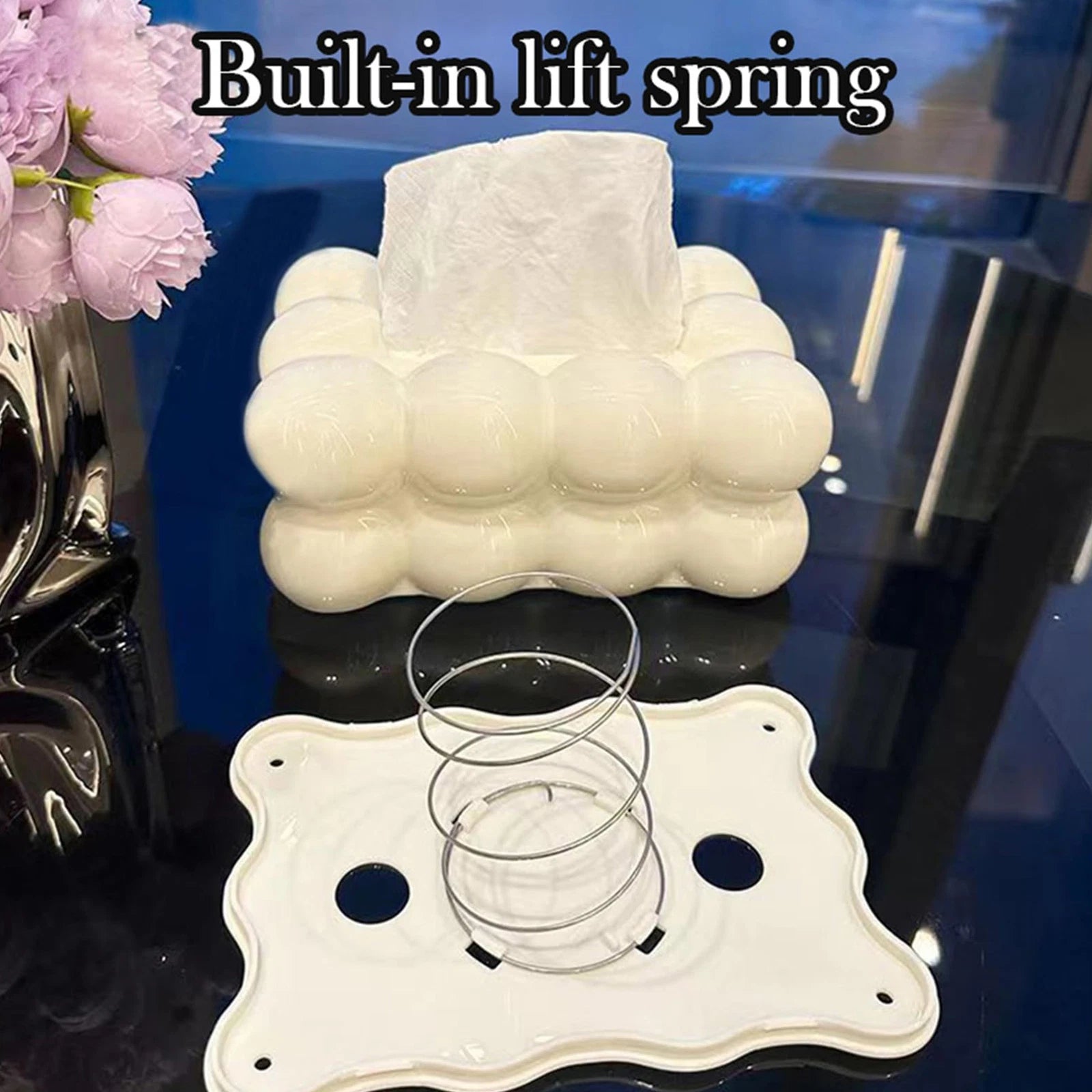 Home Tabletop Tissue Box Facial Paper Organizer Storage Dispenser Decorative New | eBay