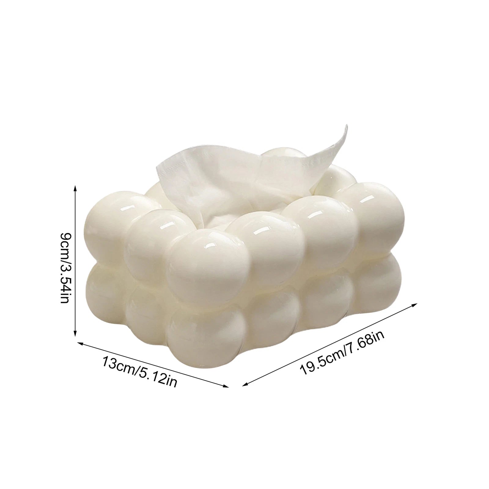 Home Tabletop Tissue Box Facial Paper Organizer Storage Dispenser Decorative New | eBay