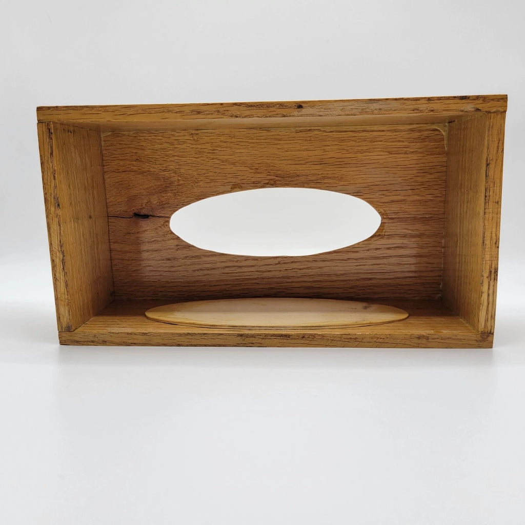 Vintage Handmade Wood Wooden Tissue Box Cover Bird Laser Cut | eBay