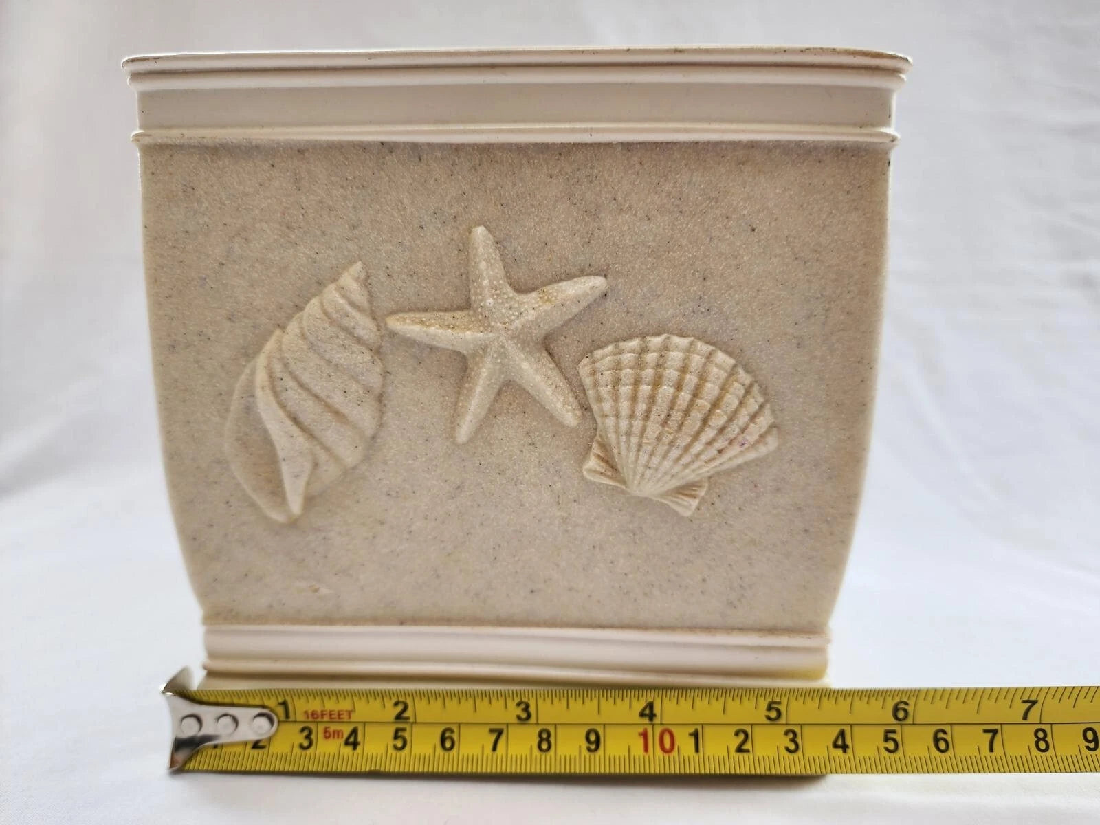 Tissue Box Cover Ivory Square Bathroom Kleenex Accessories Facial Tissue Holder | eBay