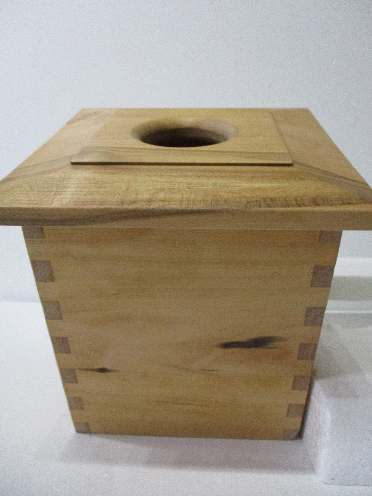 Rustic Handcrafted Wooden Square Tissue Box Holder ~ Rustic ~ Beautiful ~ Nice! | eBay