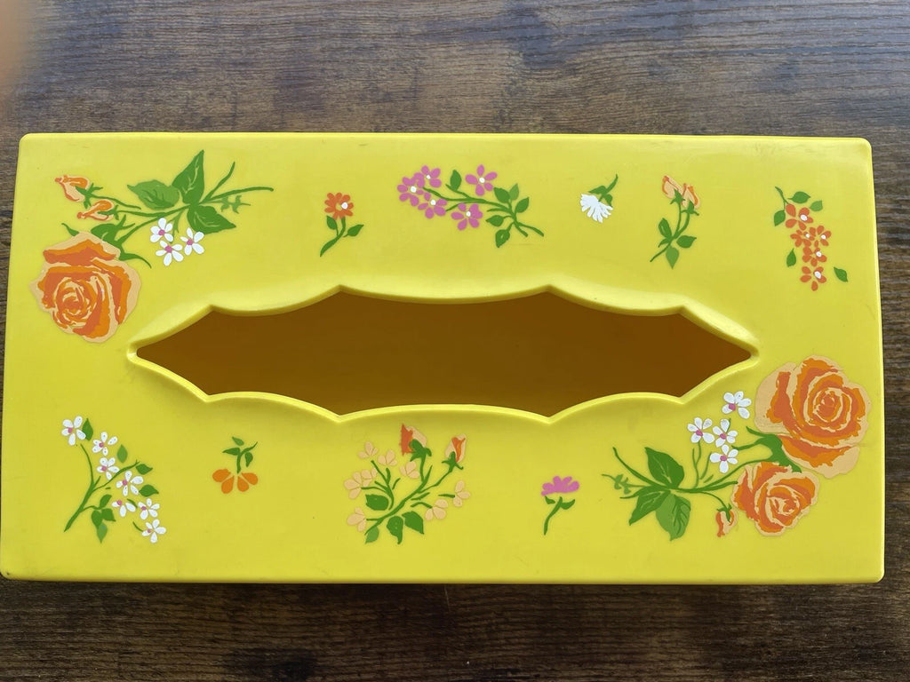 Vintage Wolff Products Acrylic Plastic MCM Tissue Box Holder Hinged | eBay
