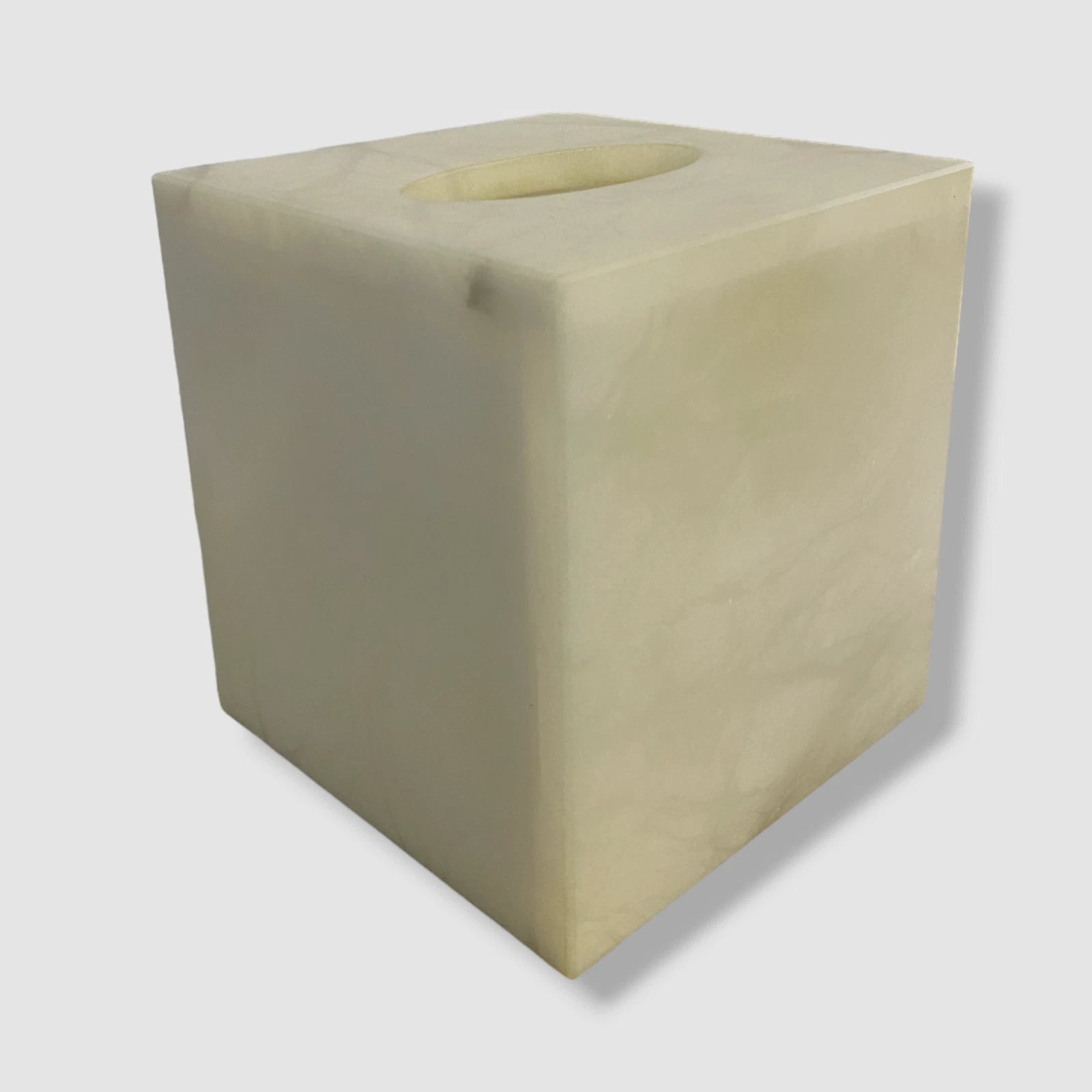 $255 KASSATEX Ivory Alabaster Alisa Cream Tissue Box Cover | eBay