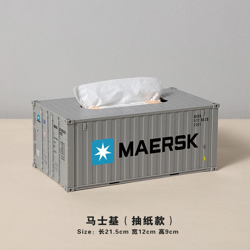 1:28 Industrial Shipping Container Tissue Box Napkin Paper Container Kitchen NEW | eBay
