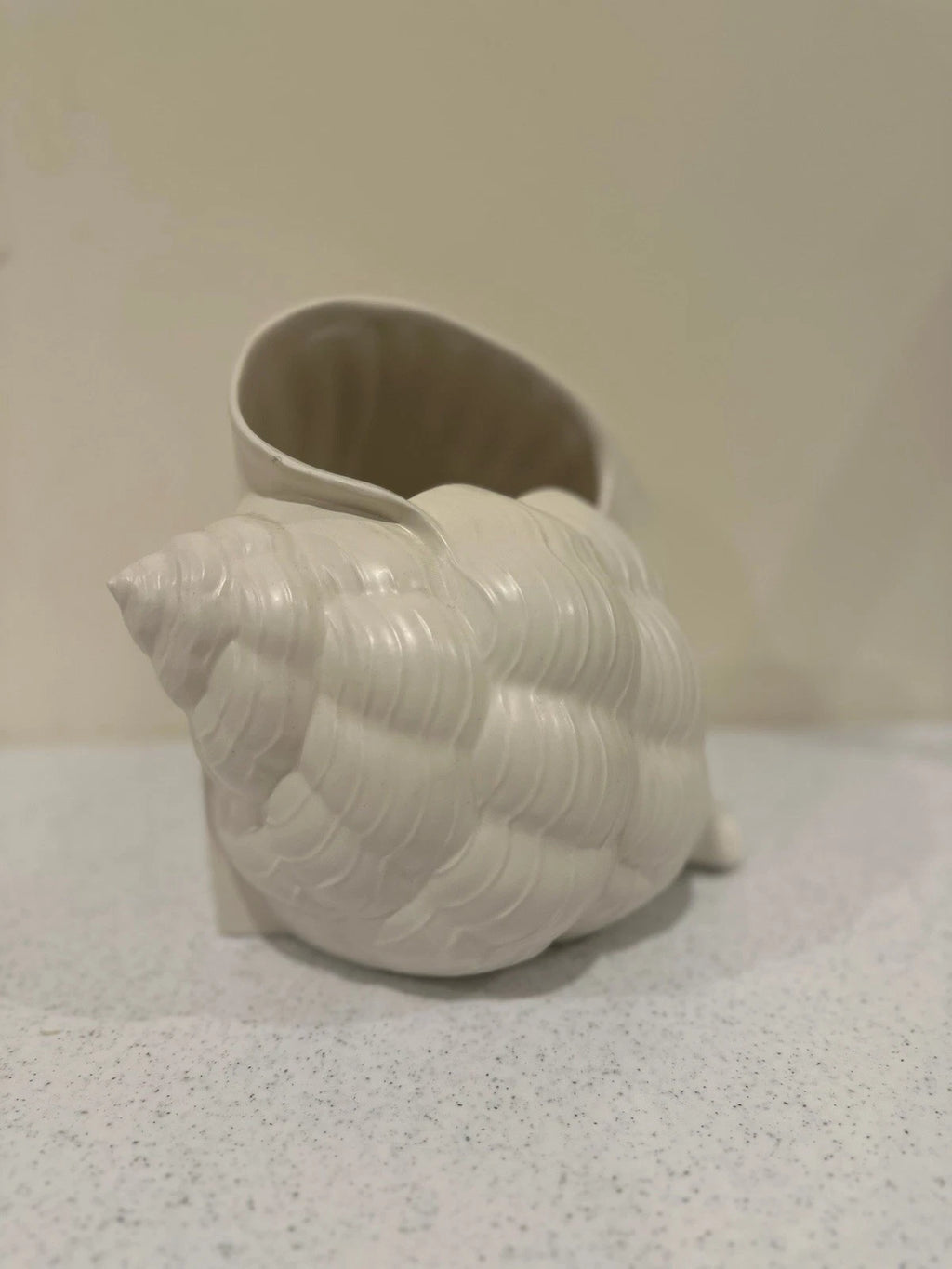 Vintage Conch Sea Shell Tissue Box Cover Ceramic Pottery | eBay