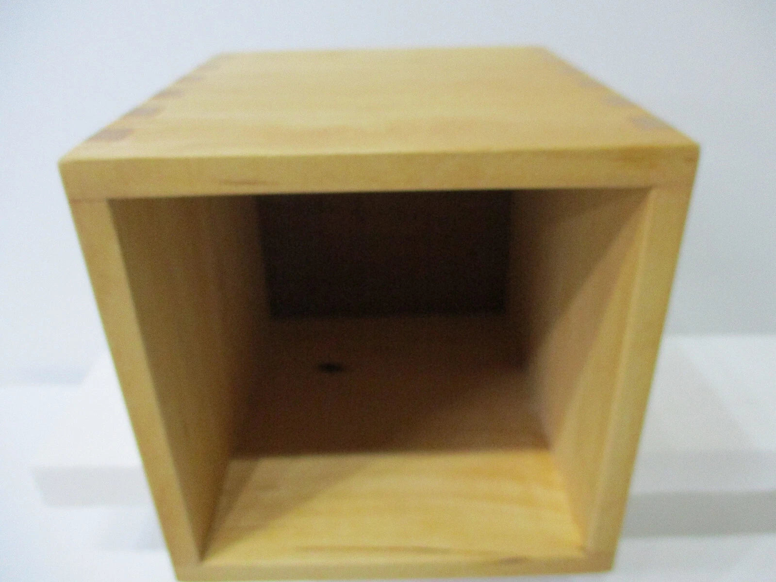 Rustic Handcrafted Wooden Square Tissue Box Holder ~ Rustic ~ Beautiful ~ Nice! | eBay