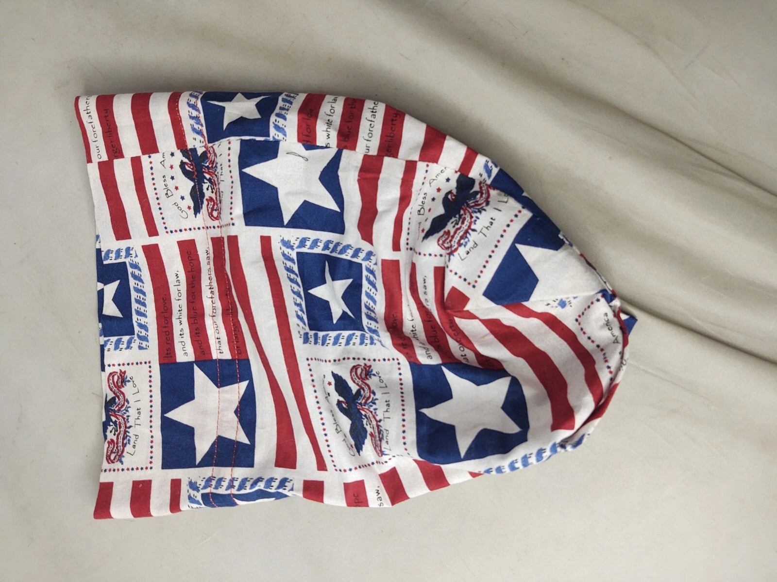 4th of July Star Eagle Tissue Box Holder Cover Americana Patriotic Home Decor | eBay