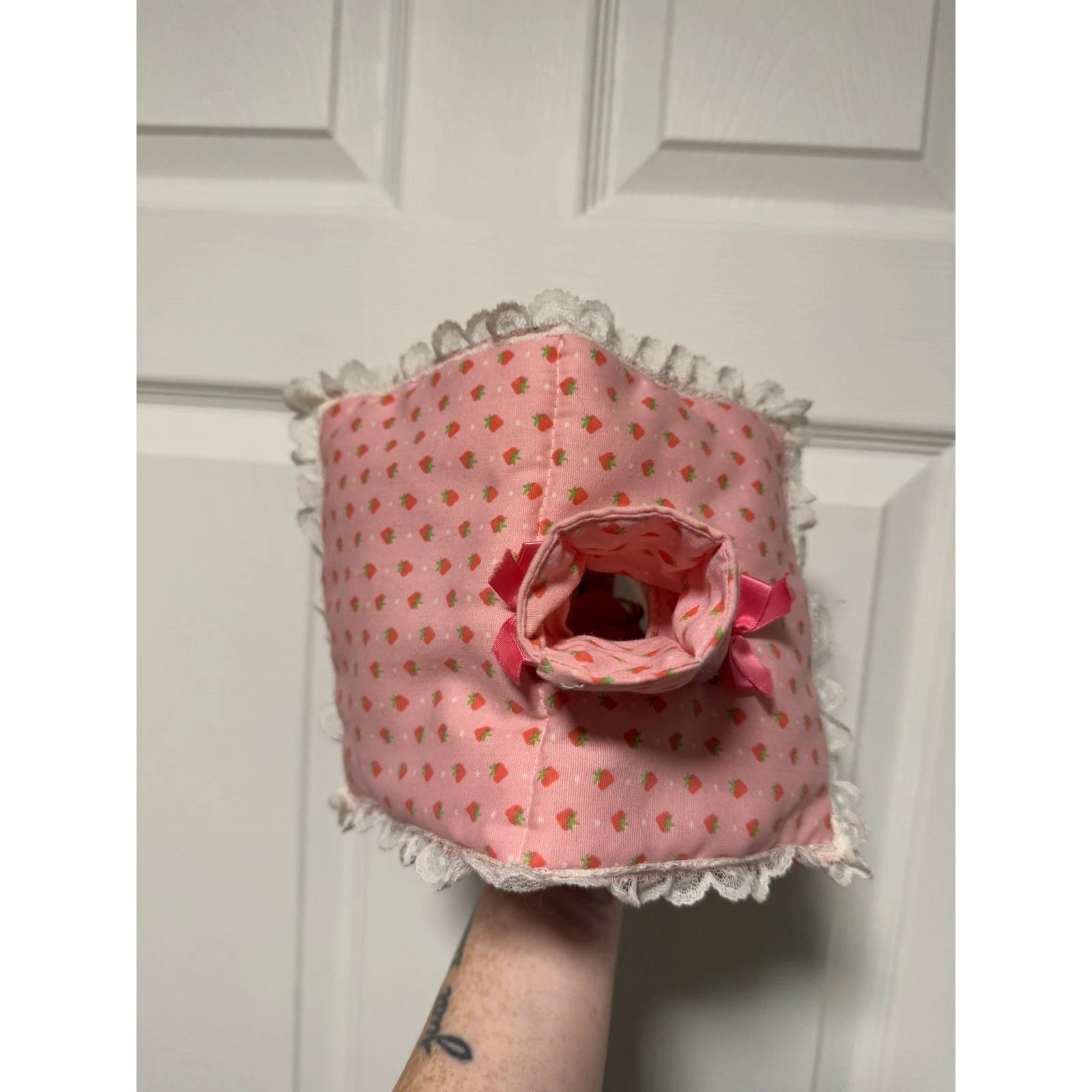 [Vintage] Handmade Strawberry Shortcake Tissue Box Cover | eBay