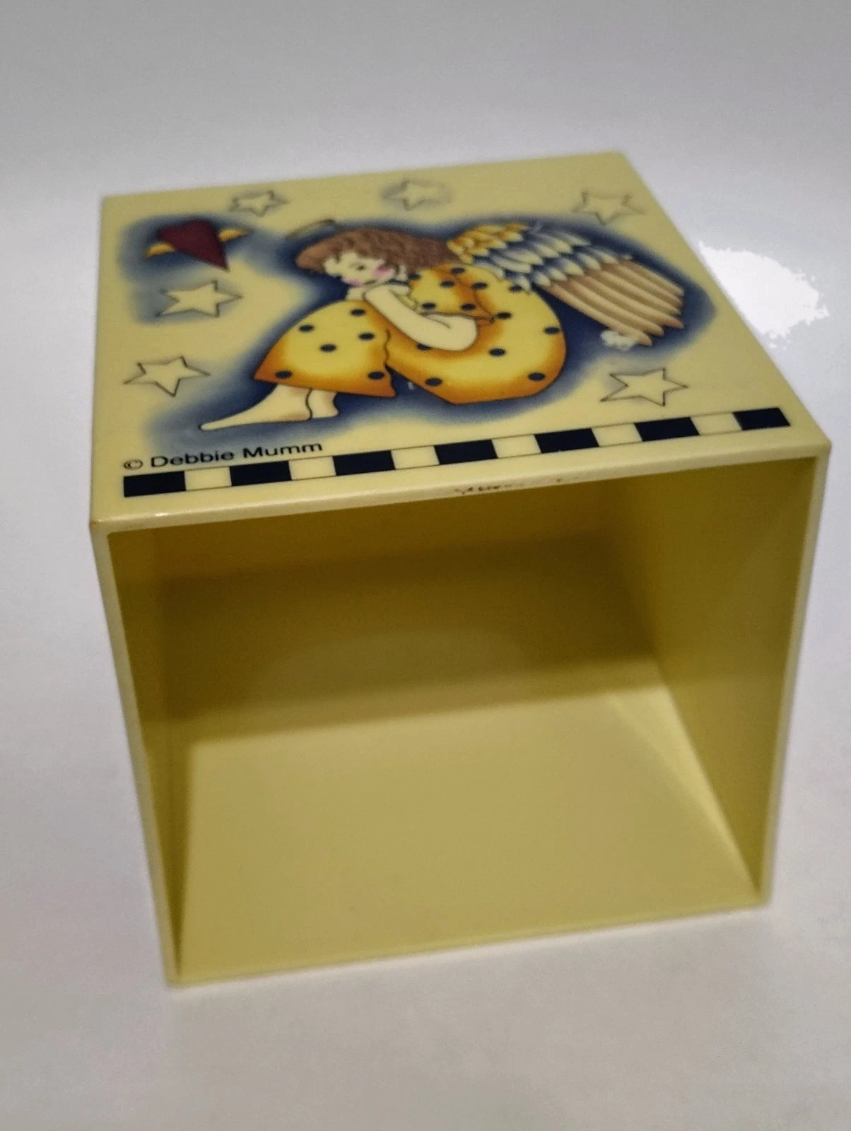 Vintage Debbie Mumm Angel Tissue Box Holder | eBay