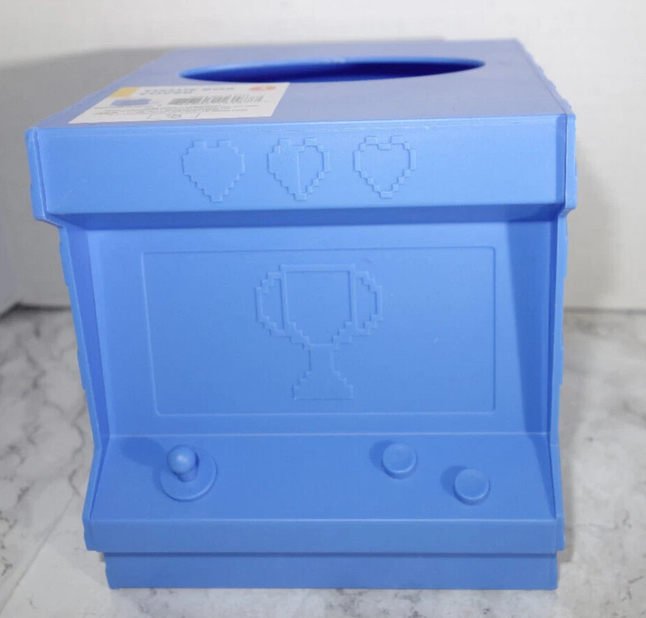 Target Tissue Box Cover Bullseye Playground Blue Arcade Video Game Novelty Retro | eBay