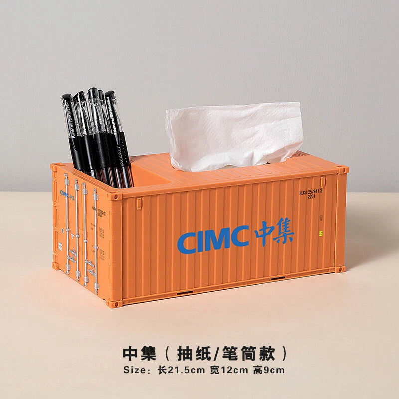 1:28 Industrial Shipping Container Tissue Box Napkin Paper Container Kitchen NEW | eBay