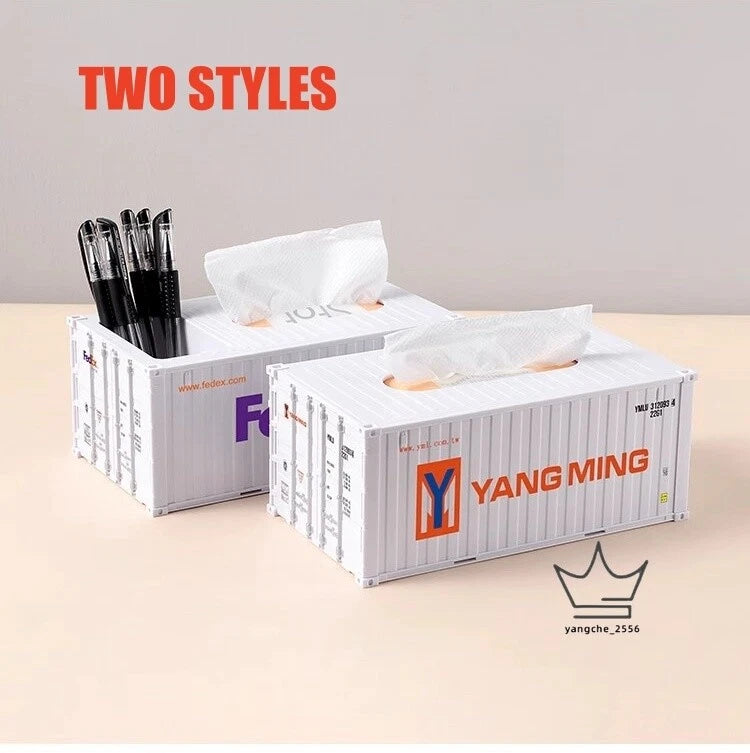 1:28 Industrial Shipping Container Tissue Box Napkin Paper Container Kitchen NEW | eBay