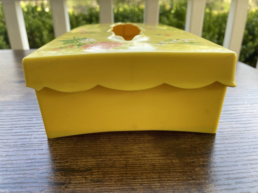 Vintage Wolff Products Acrylic Plastic MCM Tissue Box Holder Hinged | eBay