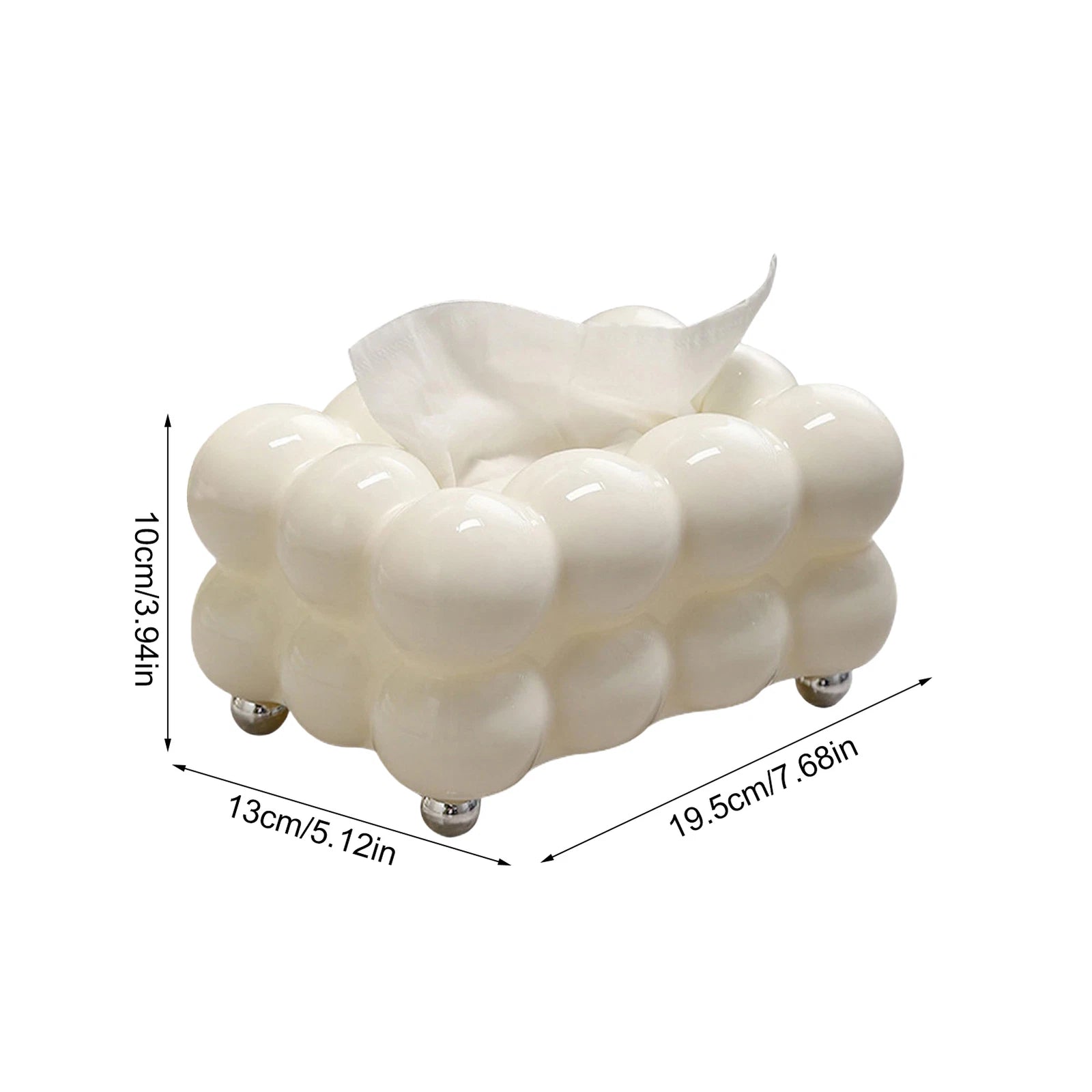 Home Tabletop Tissue Box Facial Paper Organizer Storage Dispenser Decorative New | eBay