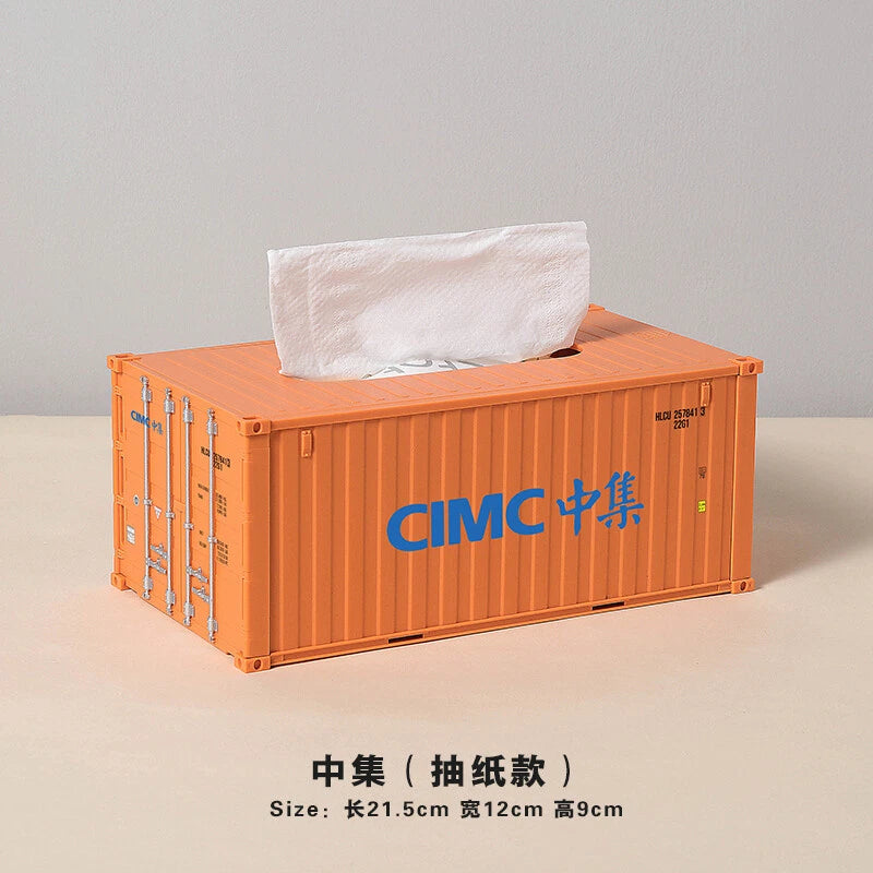 1:28 Industrial Shipping Container Tissue Box Napkin Paper Container Kitchen NEW | eBay