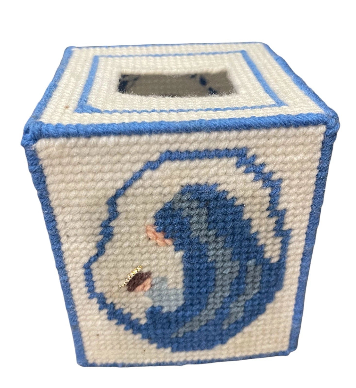 Vintage Crochet Knitting Handmade Tissue Box Cover For Square Boxes | eBay