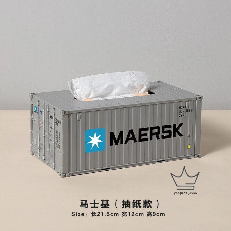 1:28 Industrial Shipping Container Tissue Box Napkin Paper Container Kitchen NEW | eBay