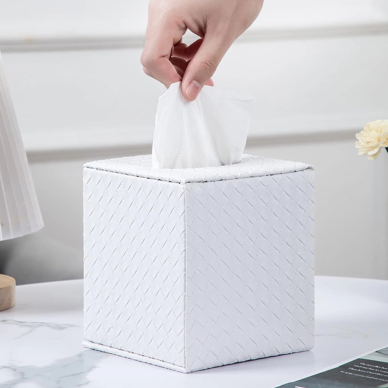 White Tissue Box Cover,Tissue Box Cover Square,White Tissue Box Holders,Tissue H | eBay